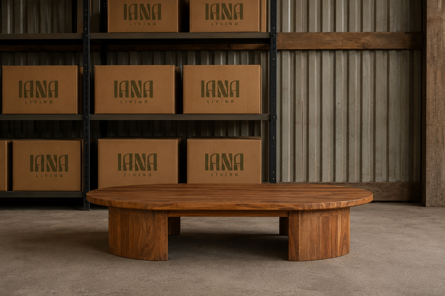 Solaro Coffee Table | Solid Teak Timber