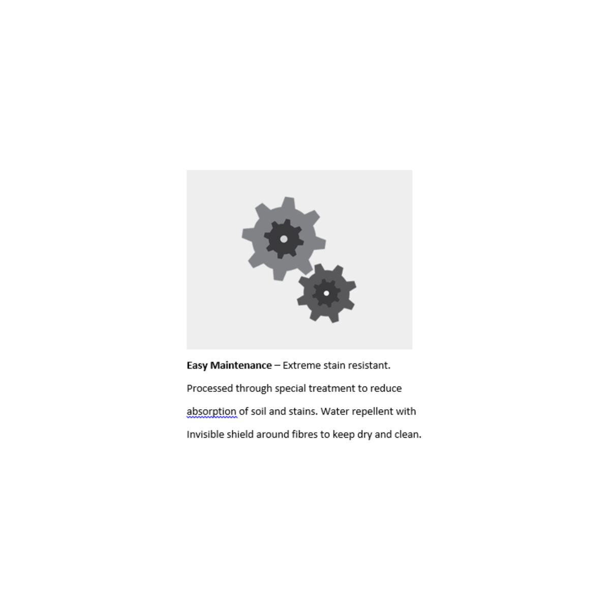 Commercial Grade Fabrics - Easy Maintenance
