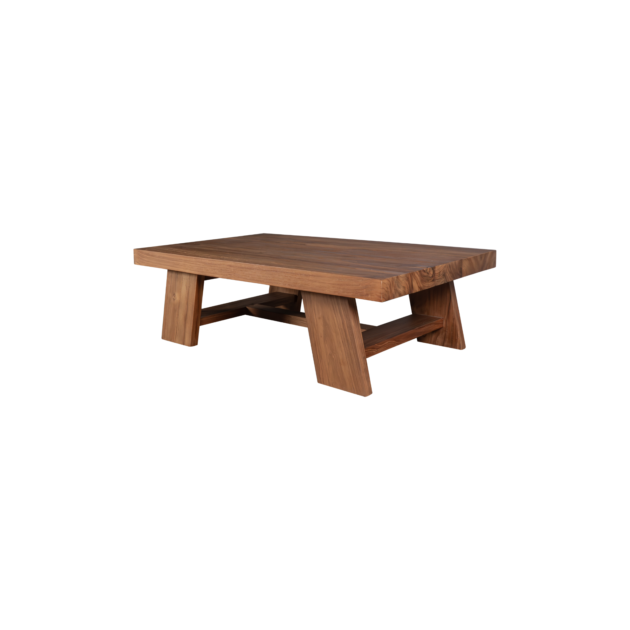 Jonas Rustic Coffee Table | Solid Teak Timber