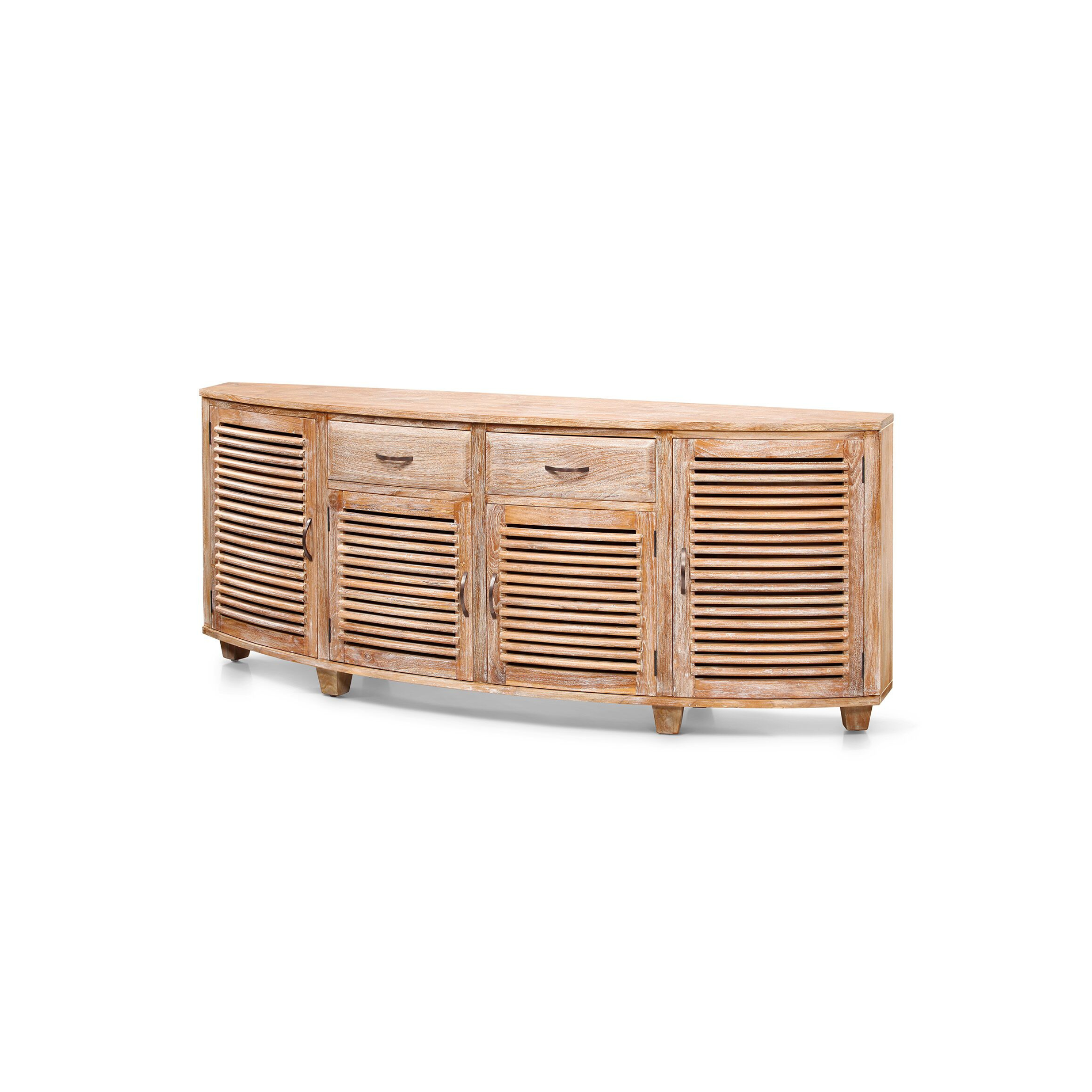 Samrong Buffet 4 doors, 2 drawers | Solid Teak Timber