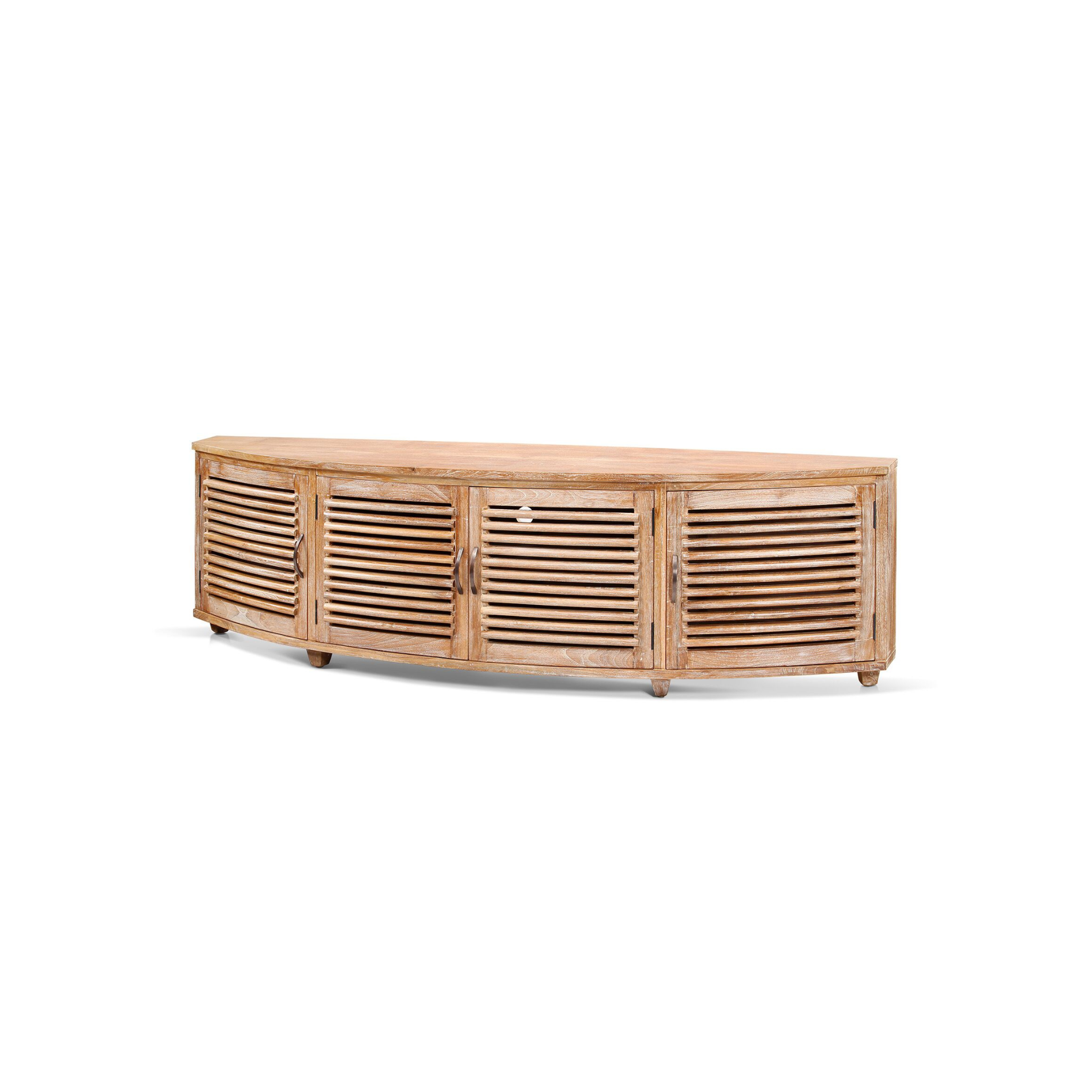 Samrong TV Unit 4 slat doors