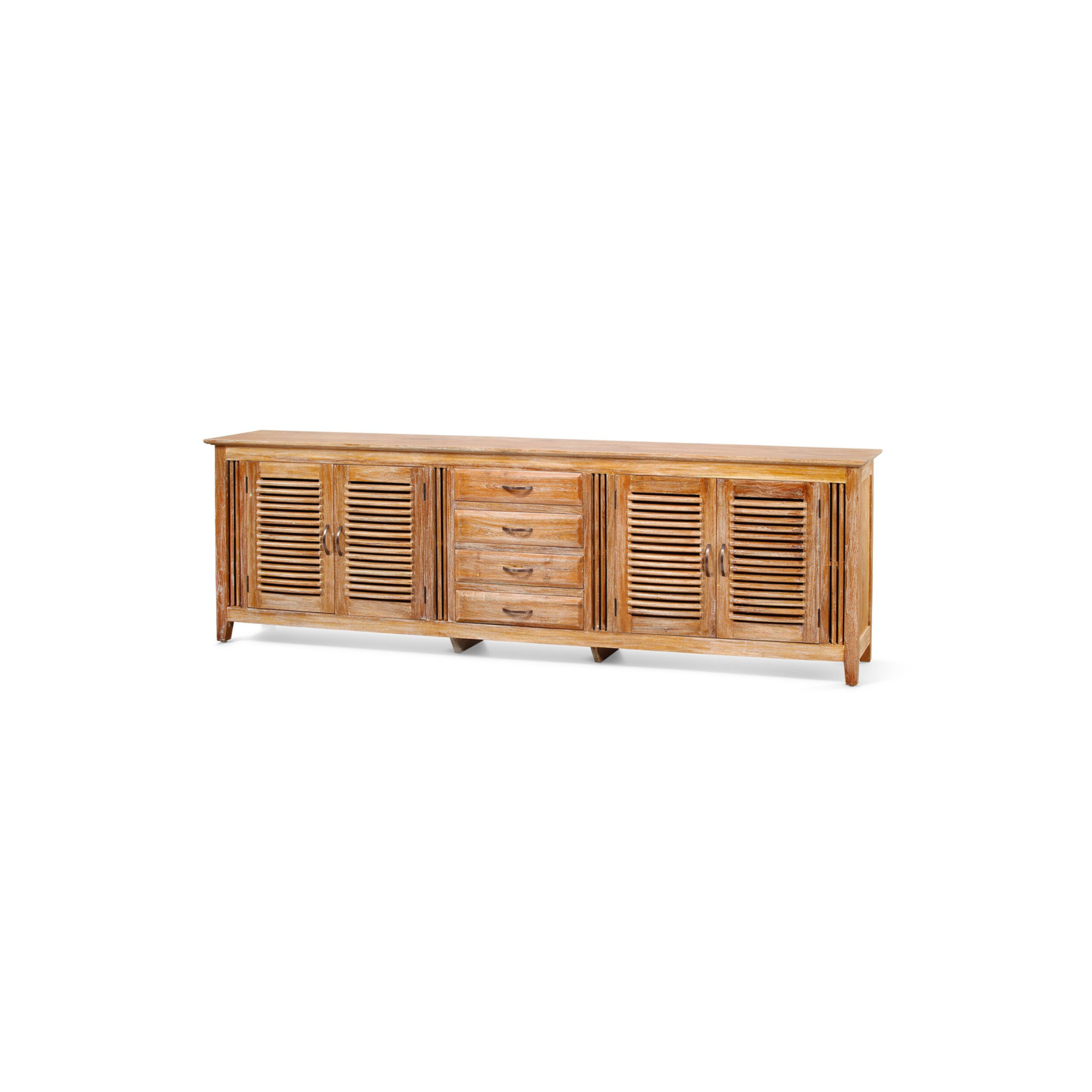 Ceasar Buffet Large 4 doors 4 drawers | Solid Teak Timber