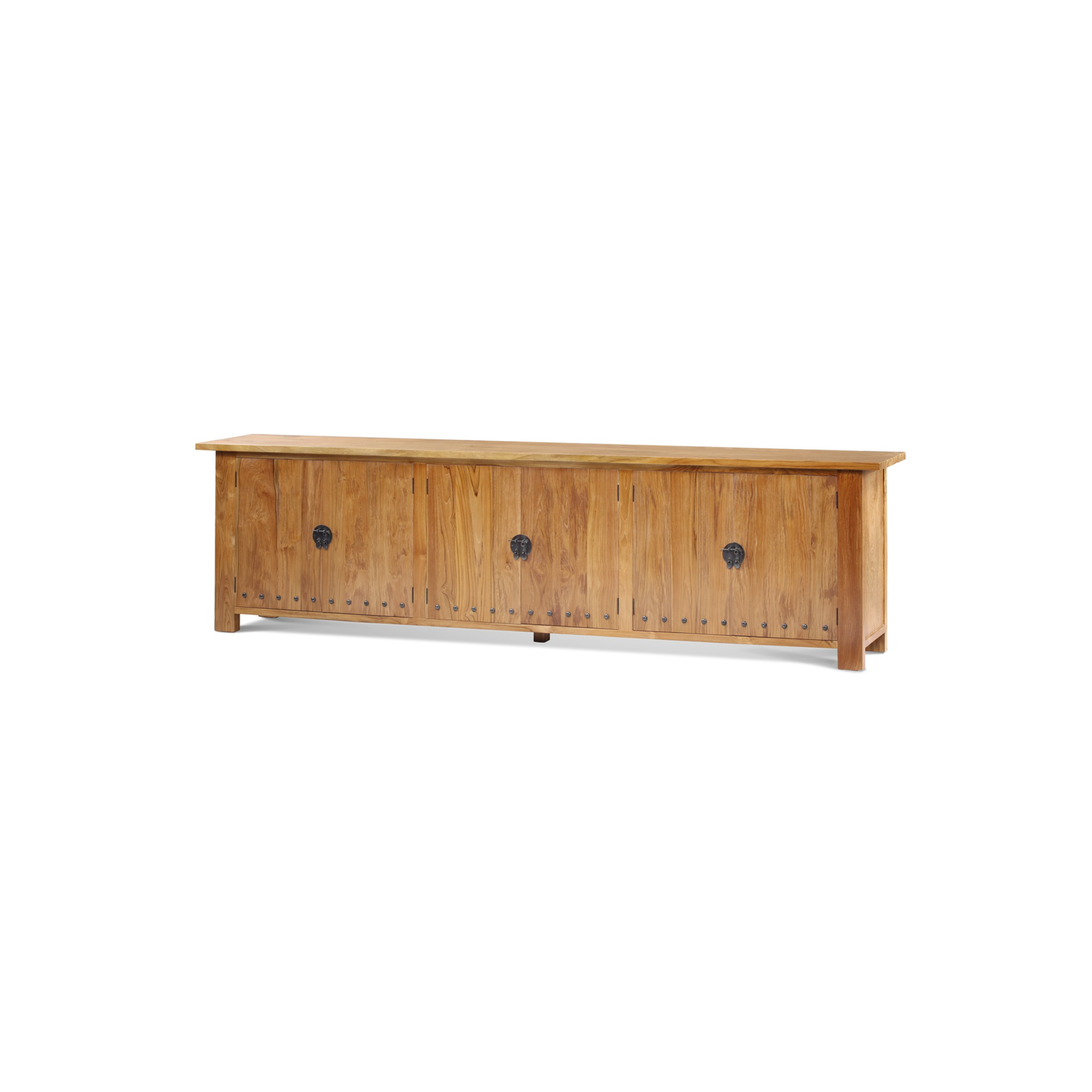 Jaya Rustic Buffet 6 Door | Solid Teak Timber