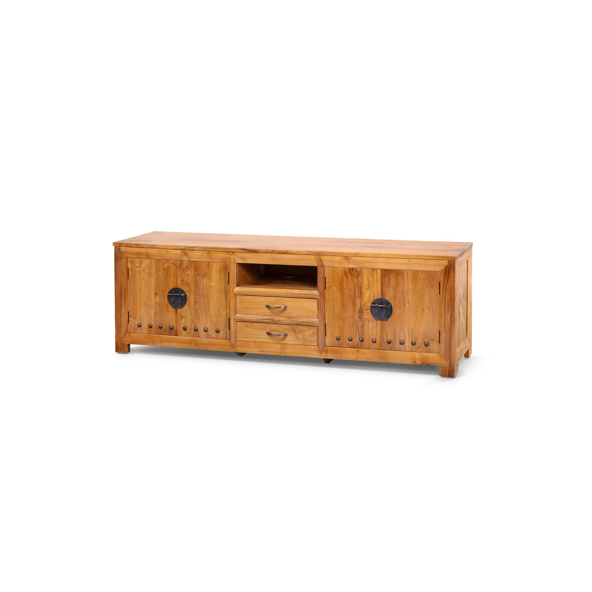 Jaya TV Unit 4 doors and 2 drawers, open shelf