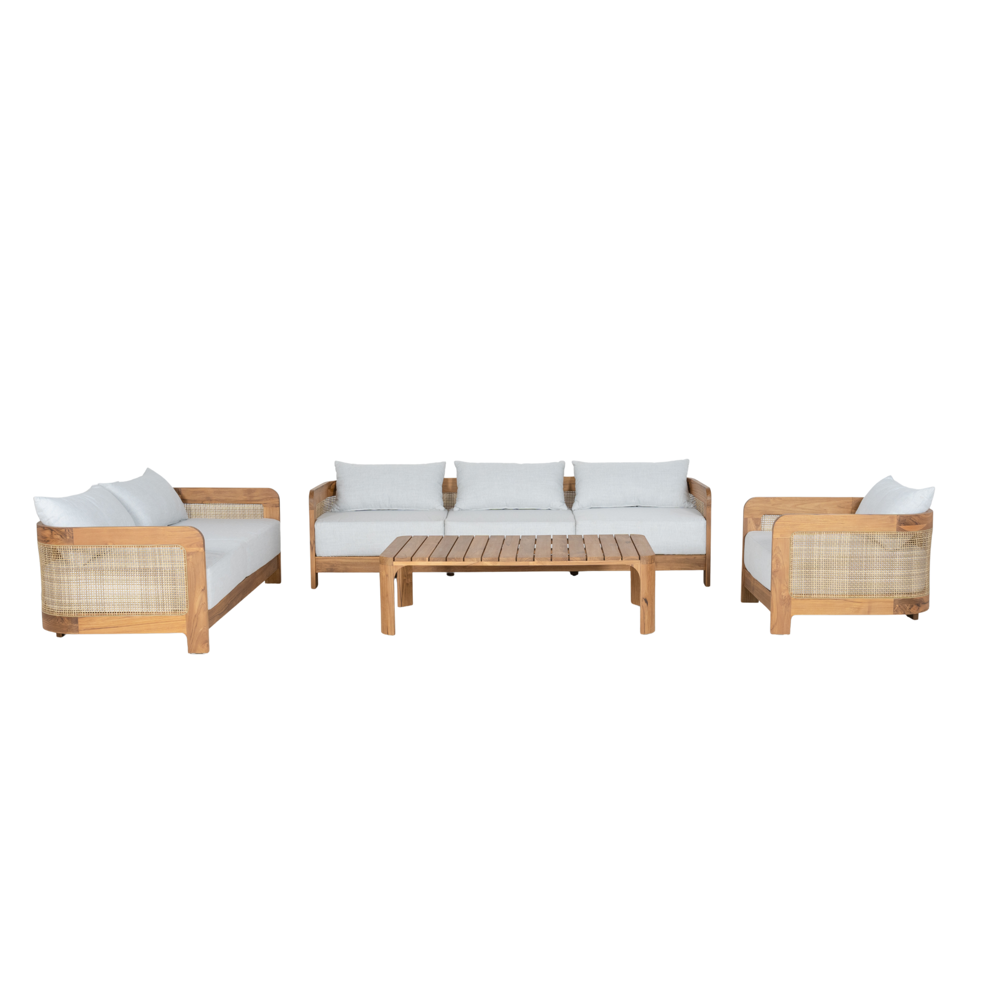 Tropez Outdoor Coffee Table | Solid Teak Timber