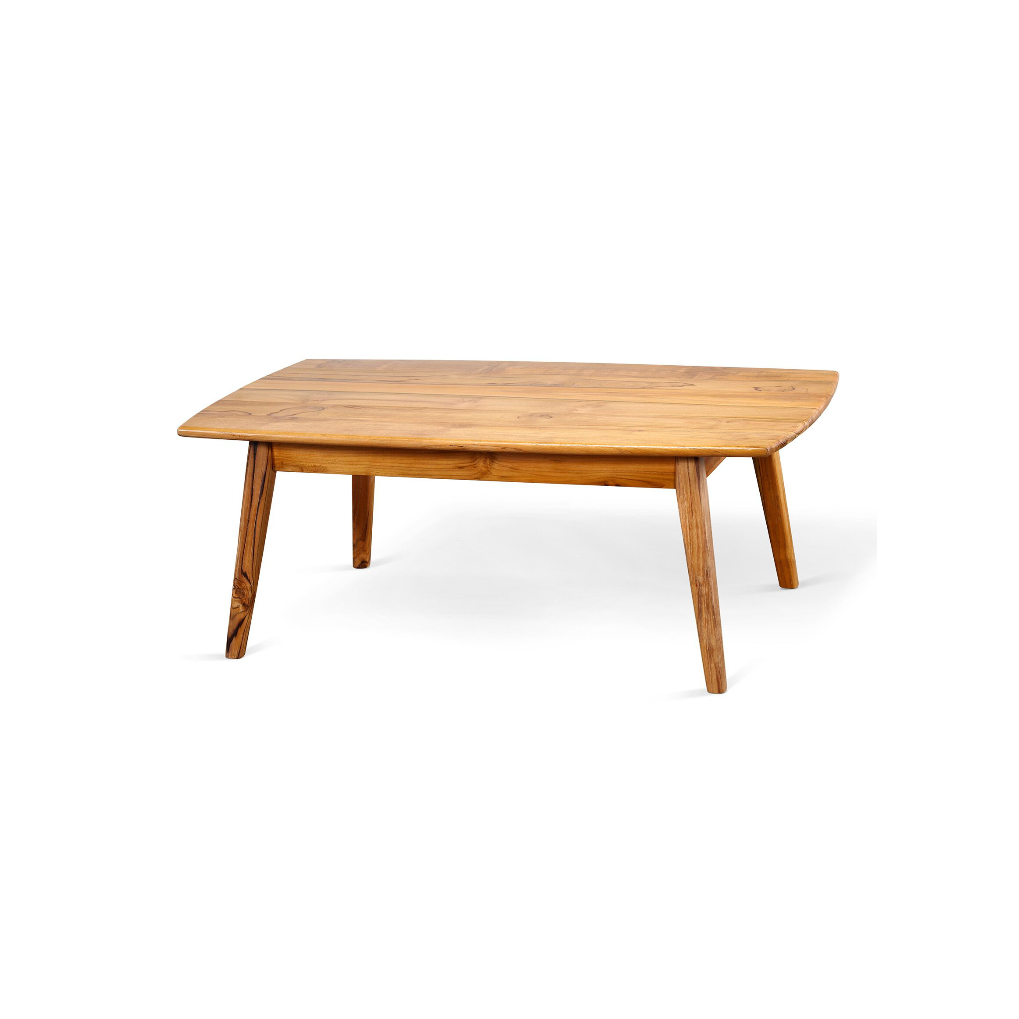 Oslo Retro Coffee Table | Solid Teak Timber