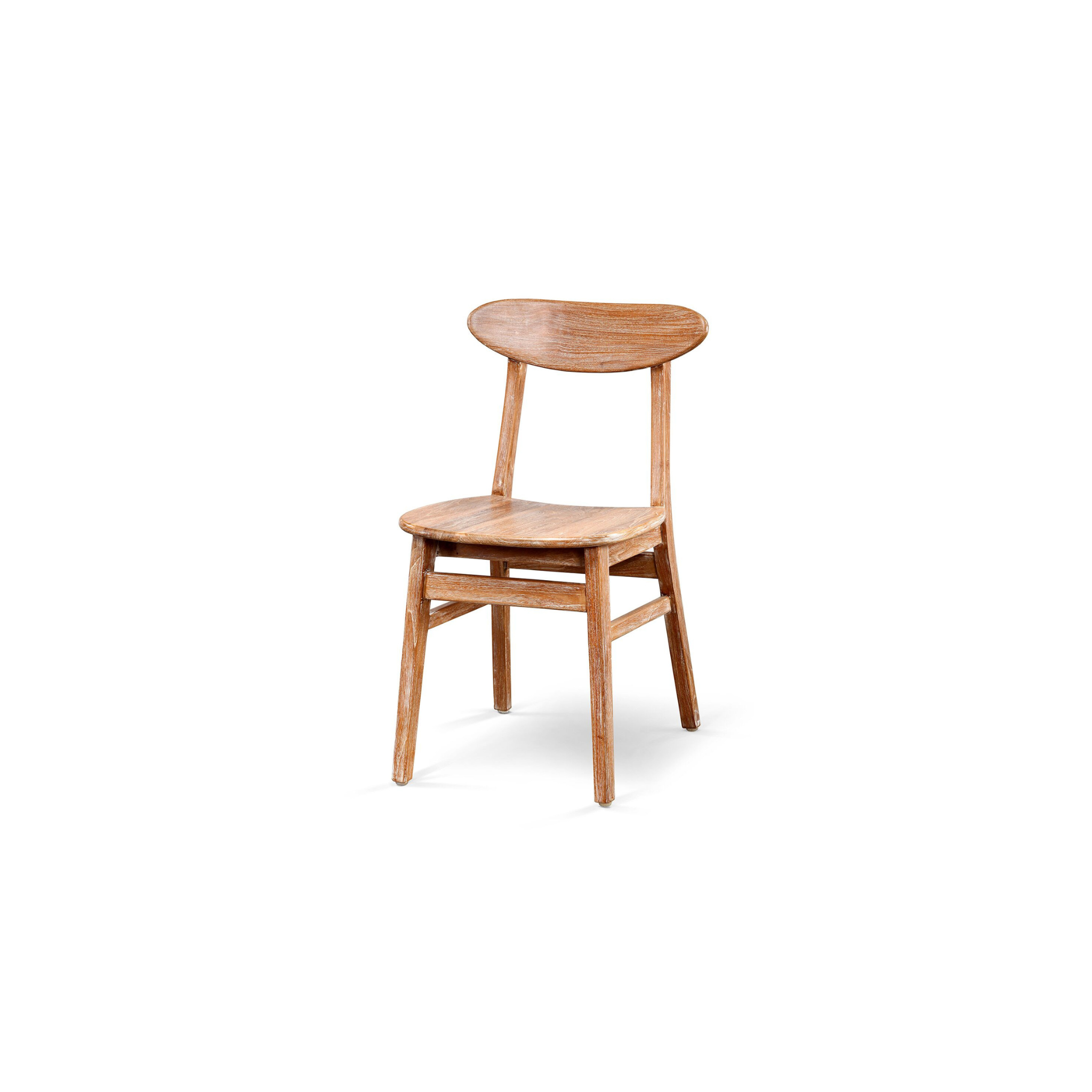 Oslo Retro Dining Chair | Solid Teak Timber