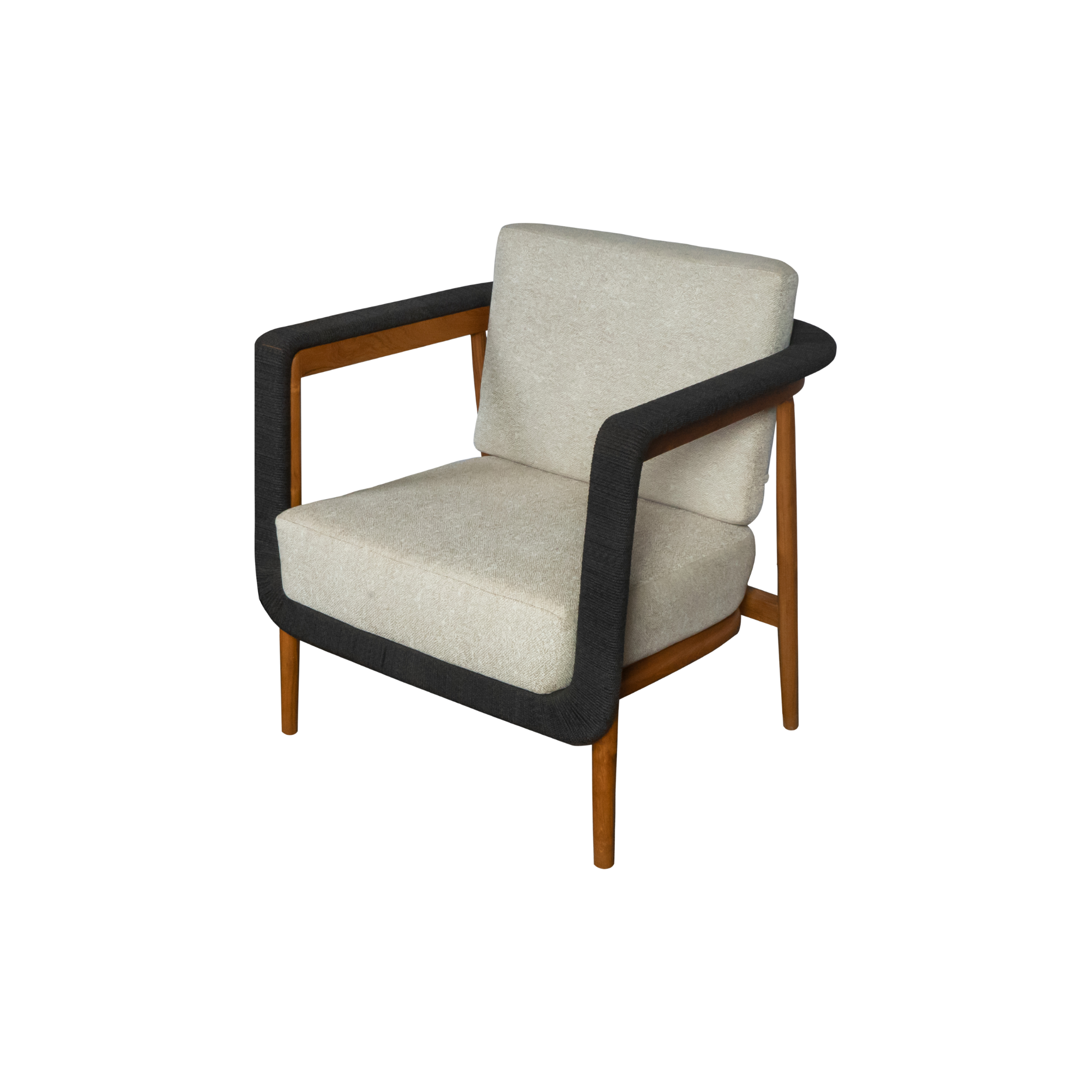 Ruby Armchair | Solid Teak Timber and Polyester rope