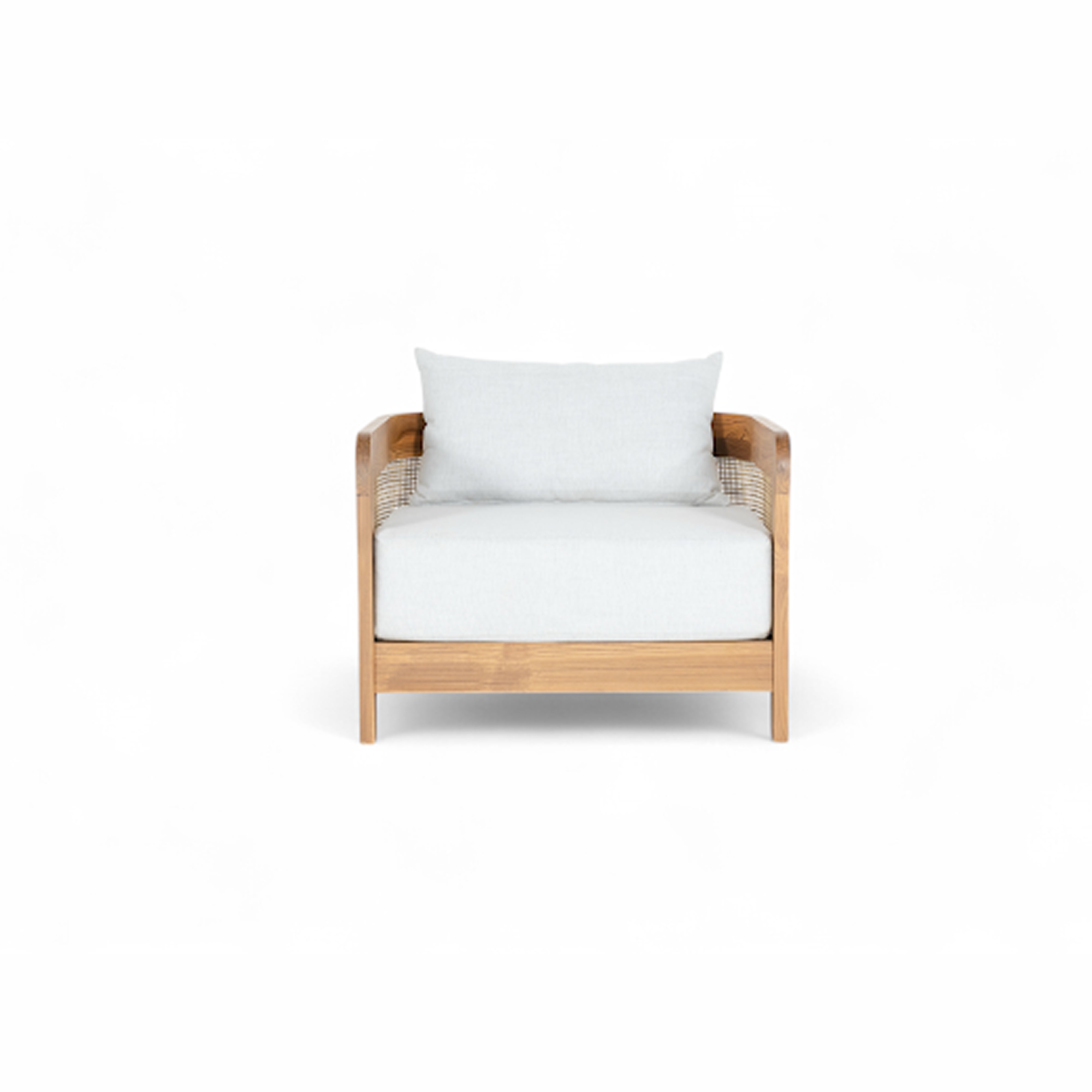 Tropez 1-Seater | Teak Outdoor Lounge Chair