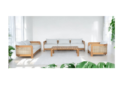Tropez 2-Seater | Teak Outdoor Sofa